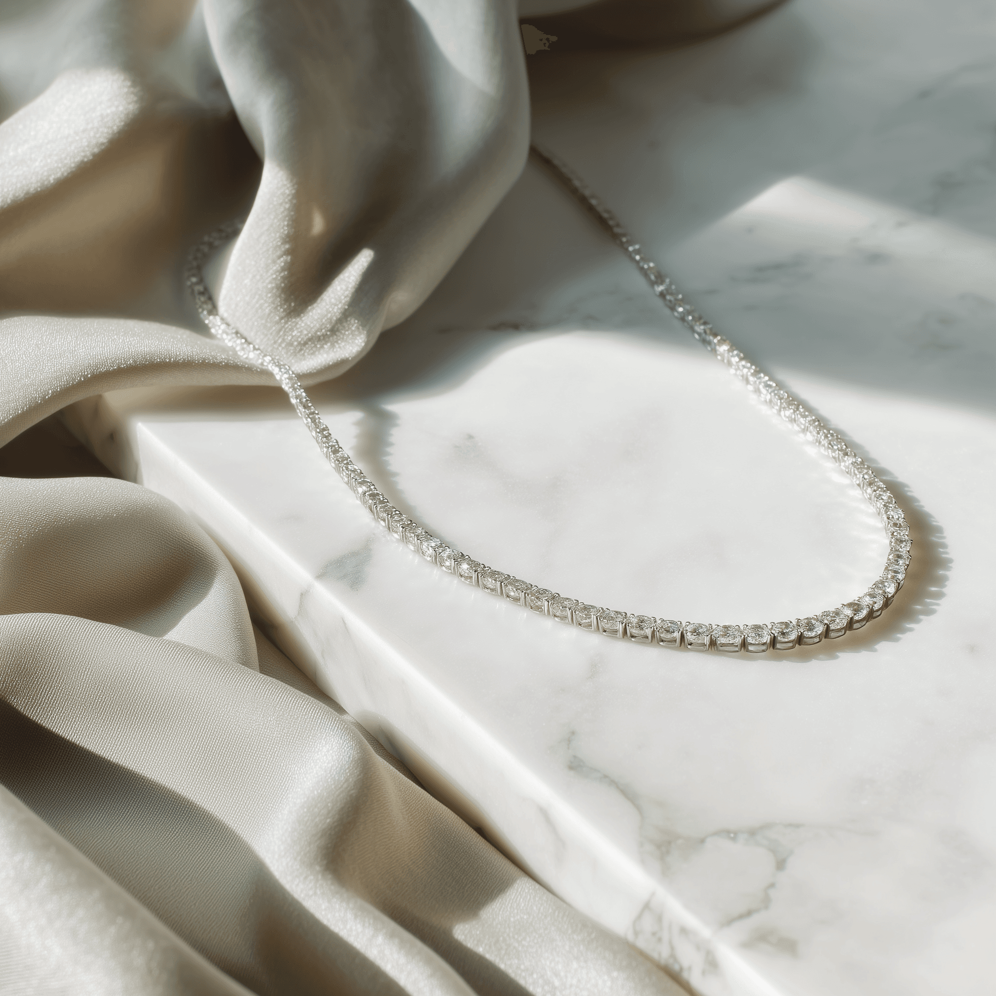 Jewelry earrings on natural stone